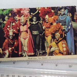 1977 Mardi Gras New Orleans Louisiana LA 9 Cent Capitol Stamp Vtg Postcard Post - Image 1