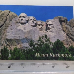Mount Rushmore Black Hills South Dakota 19 Cent Stamp Vtg Postcard Posted 1992 - Image 1