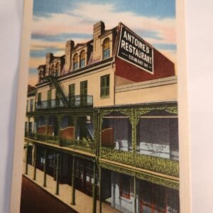 NOS ANTOINES RESTAURANT St Louis St New Orleans LA Vtg Postcard Unposted NEW - Image 1
