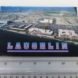 Posted Laughlin Nevada 19 Cent Stamp Vtg Postcard 1992 NV Ocean Aerial Casino - Image 1