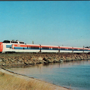 Yankee Clipper Amtrak Railroad Train Postcard 1974 - Image 1