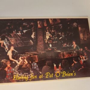 NOS PAT OBRIENS New Orleans HAVE FUN Vieux Carre Vtg Postcard Unposted NEW LA - Image 1