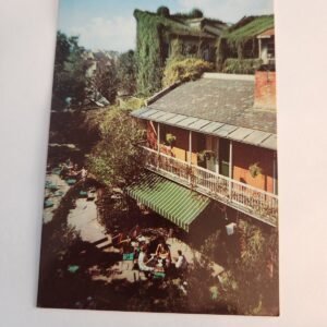 PAT OBRIENS New Orleans Aerial View Courtyard NOS Vtg Postcard Unposted NEW - Image 1