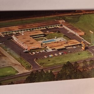 NOS HOLIDAY INN DOTHAN ALABAMA Vtg Postcard Unposted Ross Clark Circle Aerial - Image 1
