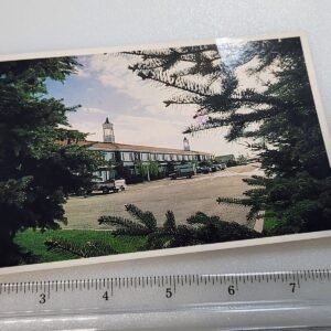 Little America Wyoming Travel Center Cars 19 Cent Stamp Vtg Postcard Posted 1992 - Image 1