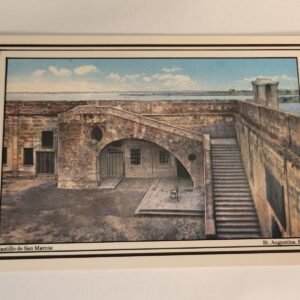 NOS CASTILLO de San Marcos St Augustine Florida Vtg Postcard Unposted NEW - Image 1