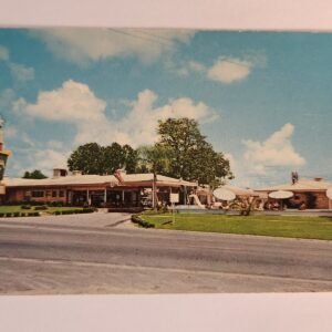 NOS HOLIDAY INN HOTEL Williston Florida Vtg Postcard Unposted NEW Pool Swimming - Image 1