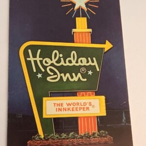 HOLIDAY INN NOS Vintage Postcard Unposted NEW FORT LAUDERDALE FLORIDA Color Sign - Image 1