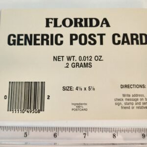 Funny Humor Florida Generic Post Card NOS Vtg Postcard Unposted NEW Souvenir - Image 1