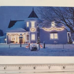 Martha Stewart Living Holiday Lights Earl Carter NOS Vtg Postcard Unposted NEW - Image 1