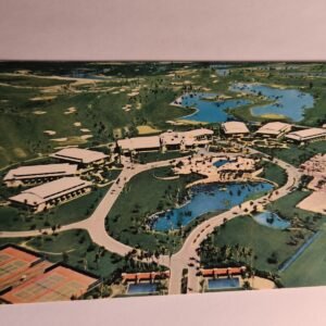 NOS DORAL BEACH HOTEL Aerial View Miami Florida Vtg Postcard Unposted NEW FL - Image 1