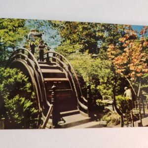 Bridge at Oriental Tea Gerden San Francisco CA NOS Vtg Postcard Unposted NEW - Image 1