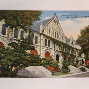 NOS GIBSON HALL Tulane University New Orleans LA Vtg Postcard Unposted NEW - Image 1