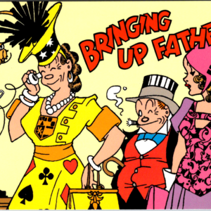 1995 1st Day of Issue Bringing Up Father Comic Postcard Posted - Image 1