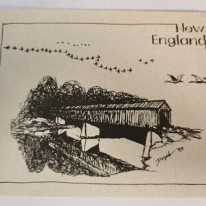 NOS NEW ENGLAND Scene Kevin Doyle Studio Brattleboro VT Vtg Postcard Unposted - Image 1