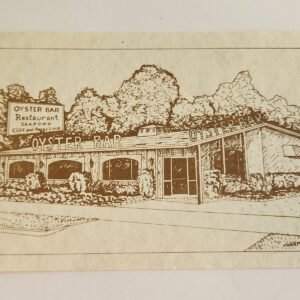NOS Vintage Postcard Unposted Cliff Patty Oyster Bar Crystal River Florida NEW - Image 1