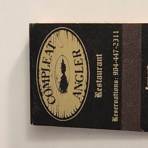 Complete Angler Restaurant Fishing Vtg Book Collectible Matches Matchbook - Image 1