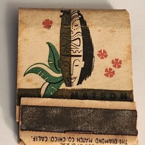 Matson Lines South Pacific and Hawaii Vtg Book Collectible Matches Matchbook - Image 1