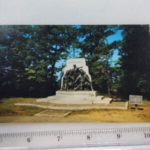 Gettysburg Alabama Memorial 8 Cent Stamp Vtg Postcard Posted 1972 Eis - Image 1