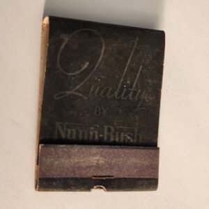 Nunn Bush Oxfords for Men Vtg Book Collectible Matches Dress Shoes Matchbook - Image 1