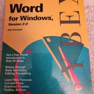 Up and Running With Word for Windows: Version 2.0 (Up and Running Series) - Image 1