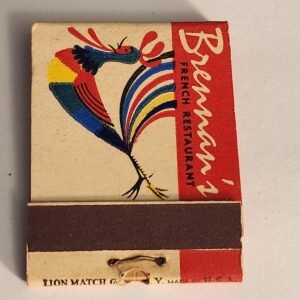 Matchbook BRENNAN'S RESTAURANT NEW ORLEANS LOUISIANA Vtg Book Collectible Match - Image 1