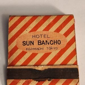RARE 1952 TOKYO KOJIMACHI Sun Bancho Hotel Vtg Book Collectible Match Matchbook - Image 1