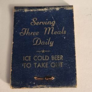 Atlanta GA Hank & Jerry's Bar Grill Peachtree Vtg Collectible Matches Matchbook - Image 1