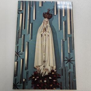 Religious Statue Fatima Shrine Inverness Florida Vtg Postcard UNPosted - Image 1