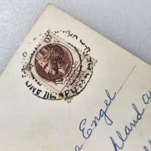 MILLAN Milan Cathedral ITALY Europe Stamp Vtg Postcard Posted - Image 1