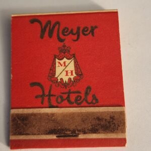 Meyer Hotels Jacksonville Florida Vtg Book Collectible Matches Matchbook - Image 1