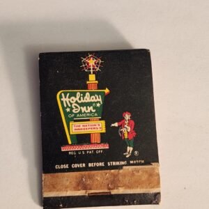 Holiday Inn Vtg Jacksonville FL Book Collectible Ad Matches Matchbook - Image 1