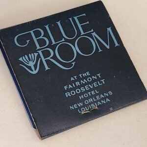 FULL UNstruck NEW ORLEANS LA The Blue Room Vtg Collectible Matches Matchbook - Image 1