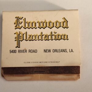 ELMWOOD PLANTATION New Orleans Louisiana Vtg Book Matches Collectible Matchbook - Image 1