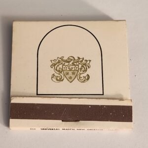 FULL UNSTRUCK Lemoyne Chateau Hotel LA Vtg Match Book Collectible Matchbook - Image 1