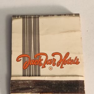 Jack Tar Hotel Vtg Book Collectible Matches Matchbook - Image 1