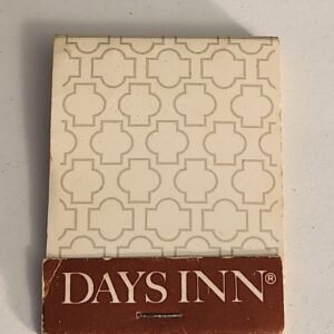 Days Inn Atlanta GA Vtg Book Collectible Georgia Matches Matchbook - Image 1