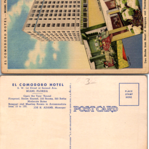 Miami Bayfront Park Auditorium Home Conventions Postcard Dc-272 6B-H2637 Florida - Image 1