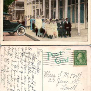 Favorite Out Door Pastime St. Petersburg Fla 1921 Postcard - Image 1