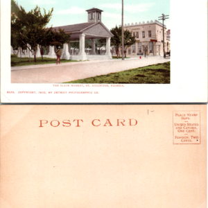 Detroit Photographic Co Slave Market St Augustine 6226 1902 Postcard - Image 1