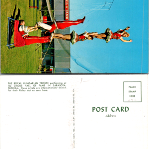 Kopel Color Cards Royal Hungarian Troupe Sarasota Florida PNC 4533 - Image 1