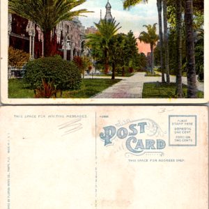 Entrance Tampa Bay Hotel Tampa Florida Florida News Co A-20565 - Image 1