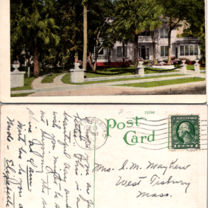 Jungle Manor St Petersburg Florida Postcard 51 22586 Vintage - Image 1