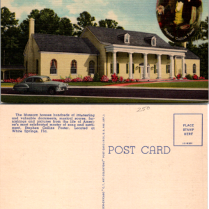 Curteich C.T. Art-Colortone 1C-H301 Stephen Foster Museum Florida Vintage - Image 1