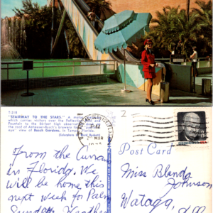 Busch Gardens Tampa Stairway to the Stars Ward Beckett T-21B 1963 - Image 1