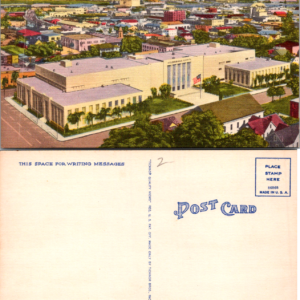Hillsborough County Court House Tampa Florida Tichnor Bros 68668 T-88 Linen - Image 1