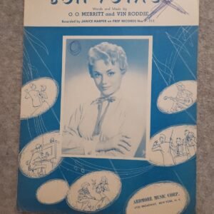 Bon Voyage Janice Harper 1957 Ardmore Music Corp Sheet Music - Image 1