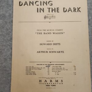 Dancing in the Dark The Band Wagon Dietz Schwartz Harms Inc. - Image 1