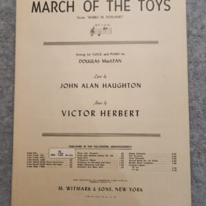 March of the Toys Babes in Toyland Victor Herbert M. Witmark & Sons - Image 1