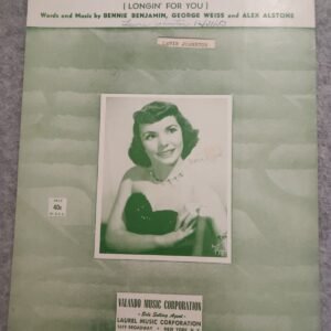 Dancin' With Someone (Longin' For You) 1953 Sheet Music Teresa Brewer - Image 1